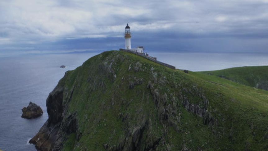 The Eilean Mor Lighthouse